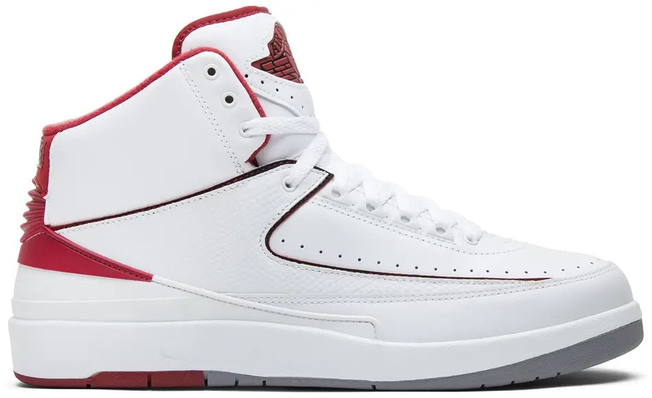 Jordan 2 Retro White Red (2014) - 385475-102