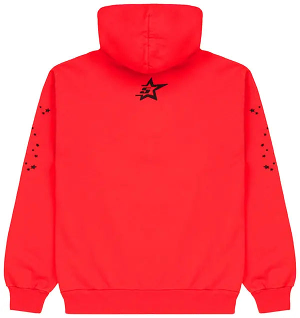Sp5der P*NK V2 Hoodie 'Red'