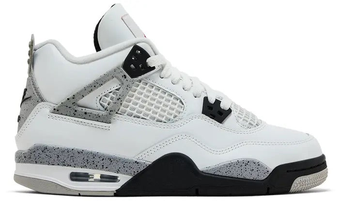 Jordan 4 Retro White Cement (2025) (GS) -  IB4171-100