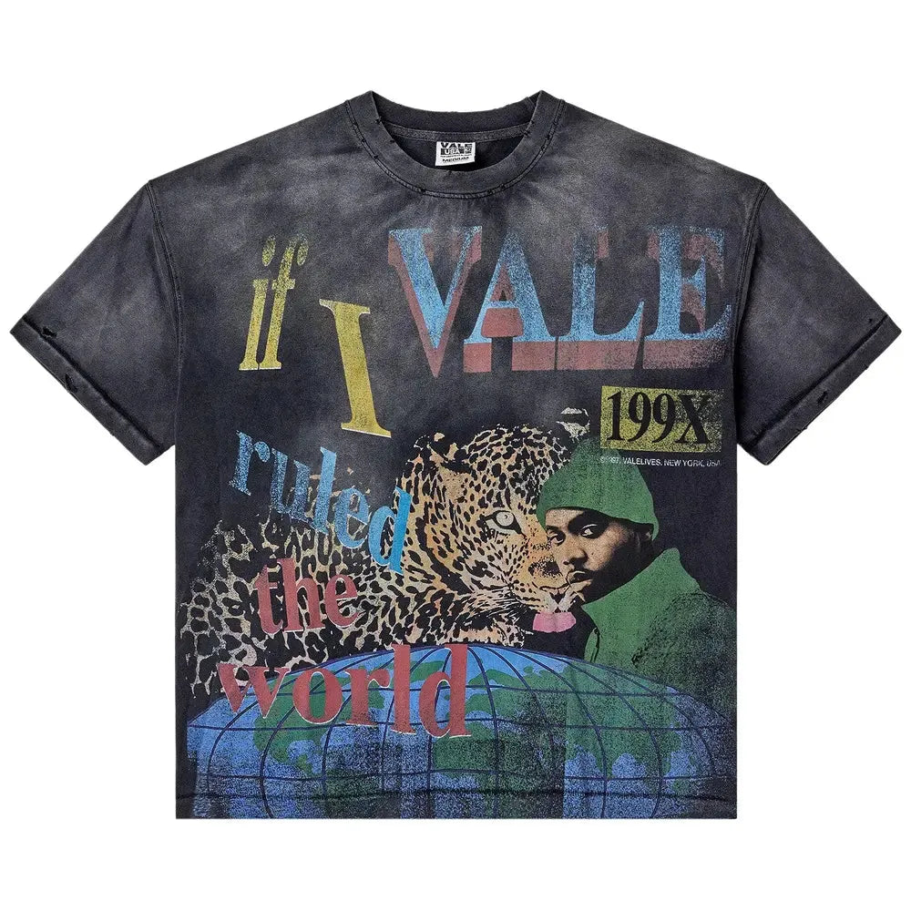 Vale Forever Da Ruler Tee 'Washed/Black'