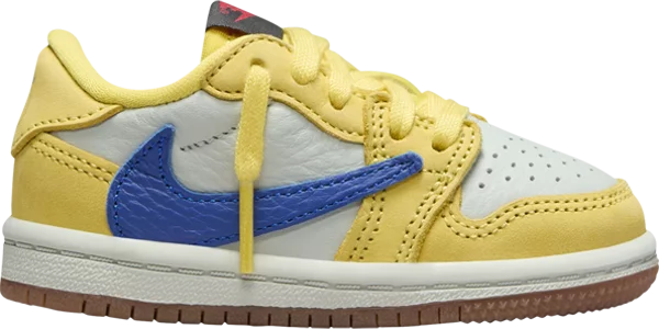 Travis Scott x Air Jordan 1 Retro Low OG SP TD 'Canary' - DZ5908-700