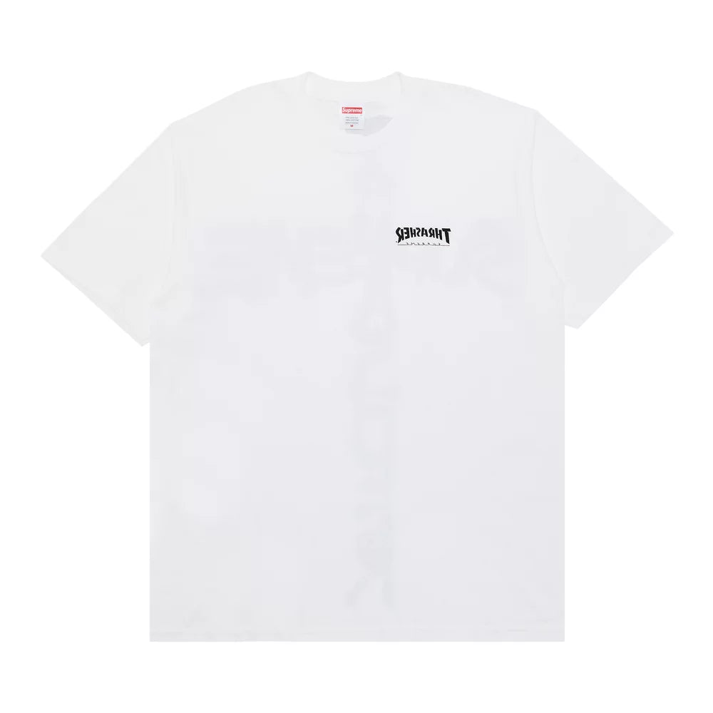 Supreme x Thrasher Cross Tee 'White'