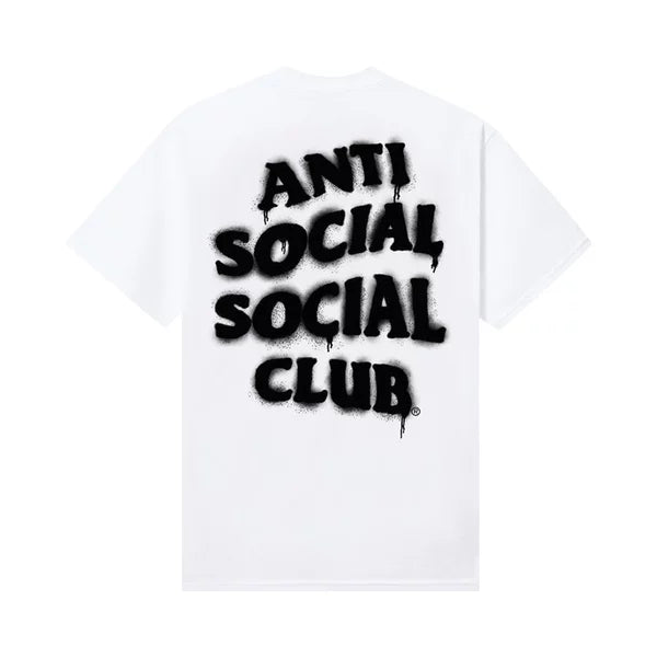 Anti Social Social Club - x 2 Tone Burn It Down Tee 'White'