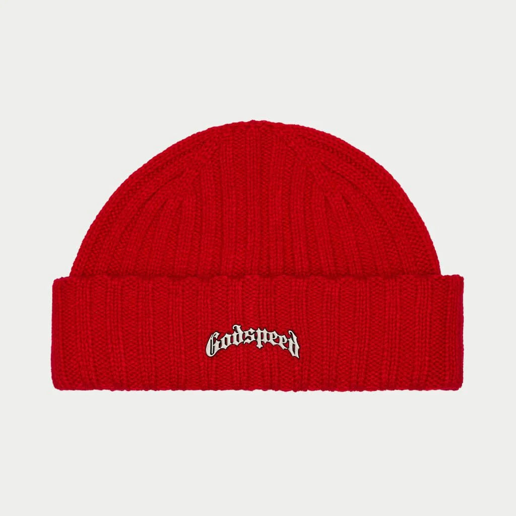 Godspeed- Og Logo Emblem Beanie (RED)
