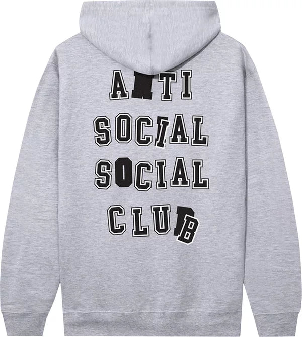 Anti Social Social Club - x 2 Tone Anti College Hoodie 'Athletic Heather'