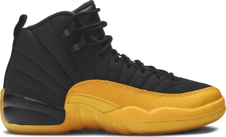 Jordan 12 Retro Black University Gold (GS) - 153265-070