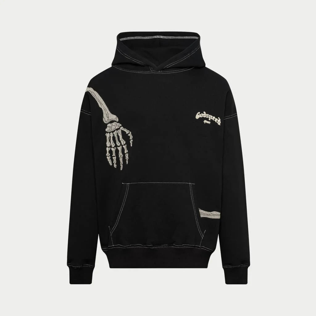 Godspeed -R.O.D Hoodie Black/White stitching