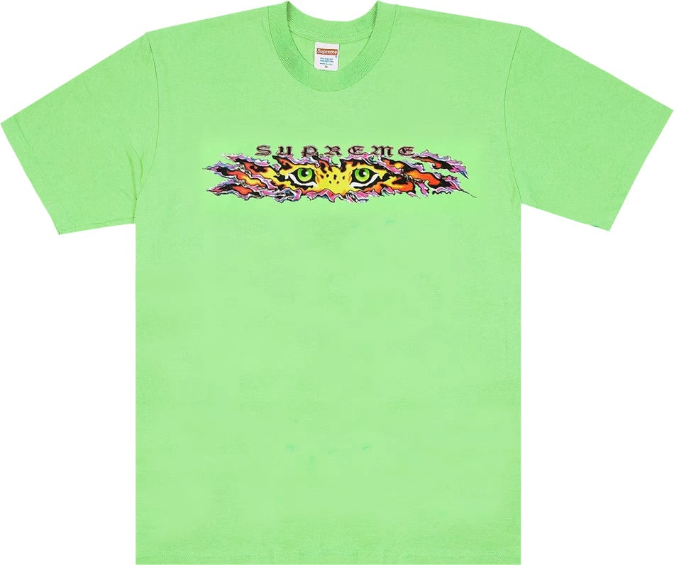 Supreme - Eyes Tee 'Lime'