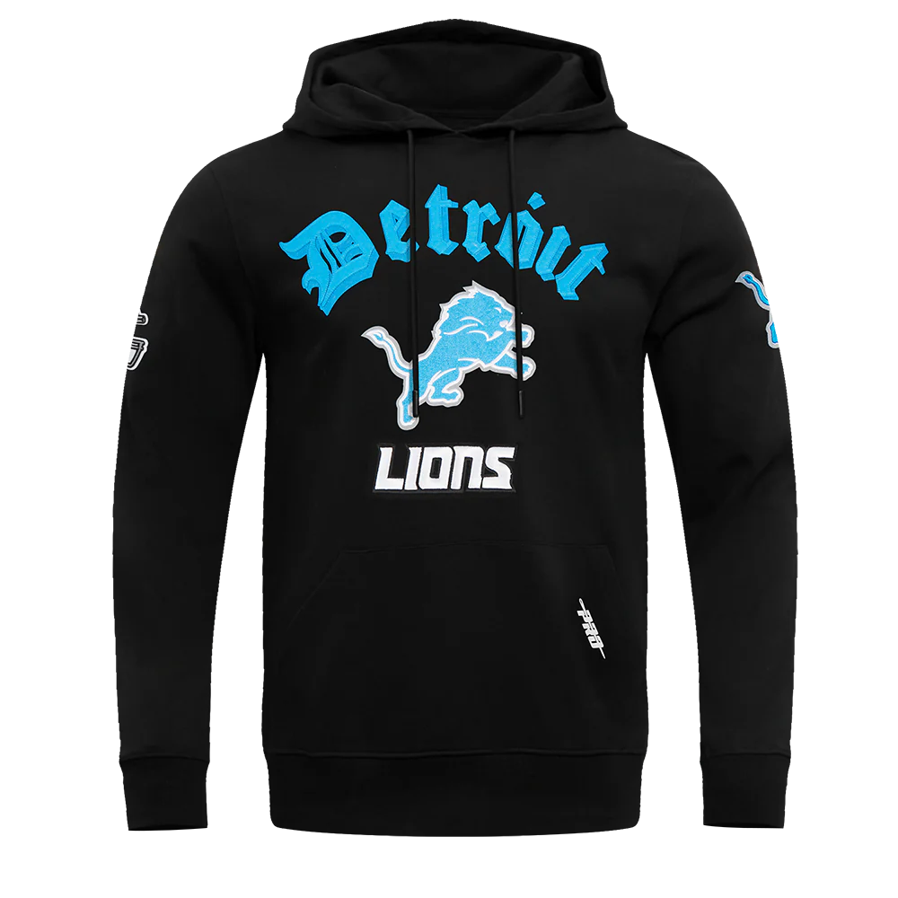 Pro Standard - NFL Detroit Lions Old English Men's Hoodie 'Black'