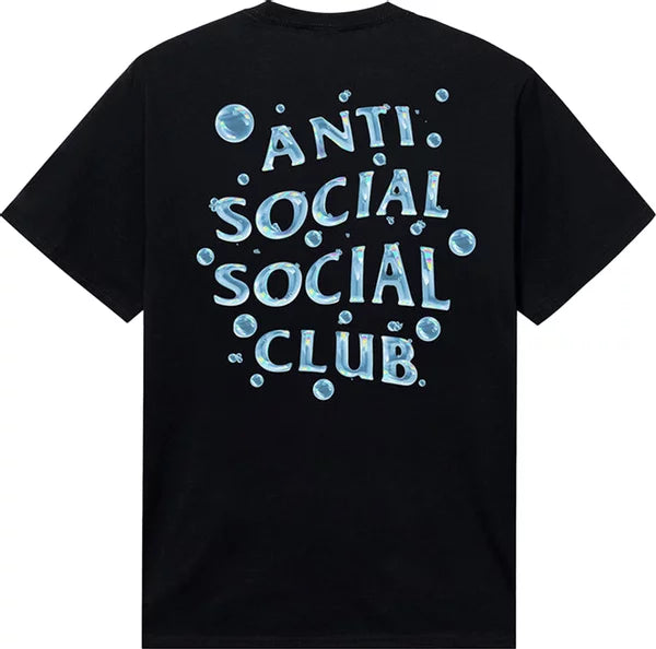 Anti Social Social Club Bubble Logo Tee - Black