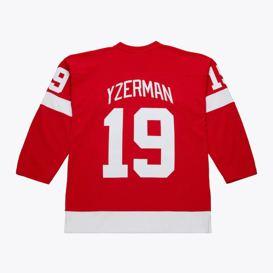 Mitchell & Ness Men's Steve Yzerman Red Detroit Red Wings 1996/97 Power Play Player Jersey - Red