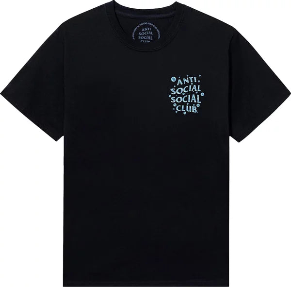 Anti Social Social Club Bubble Logo Tee - Black