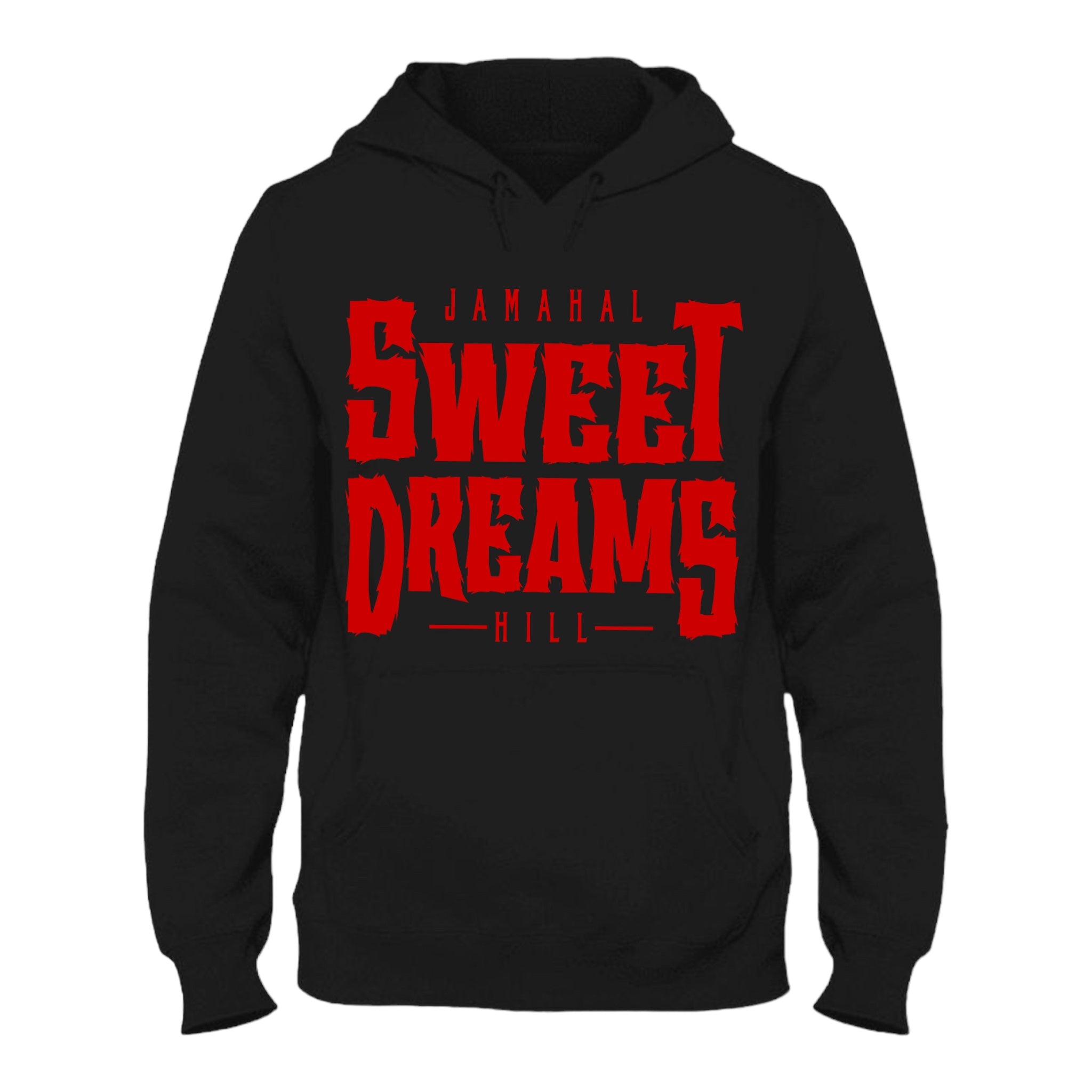 Jamahal Hill "SWEET DREAMS" Hoodie - Black/Red