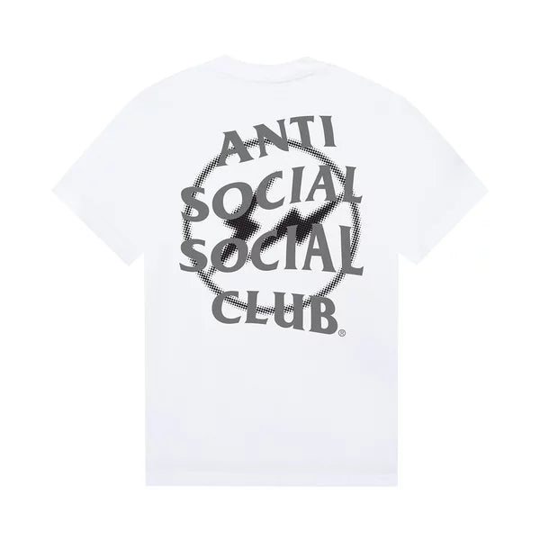 Anti Social Social Club x Fragment Design Half Tone Logo Tee 'White/Grey'