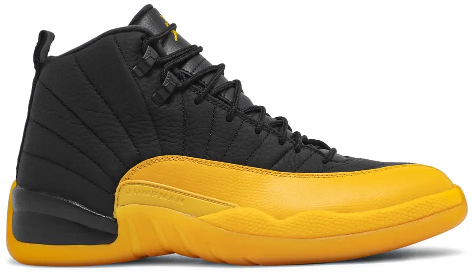 Jordan 12 Retro Black University Gold - 130690-070