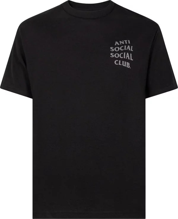 Anti Social Social Club Ghost Of You And Me 3M Reflective Tee 'Black'