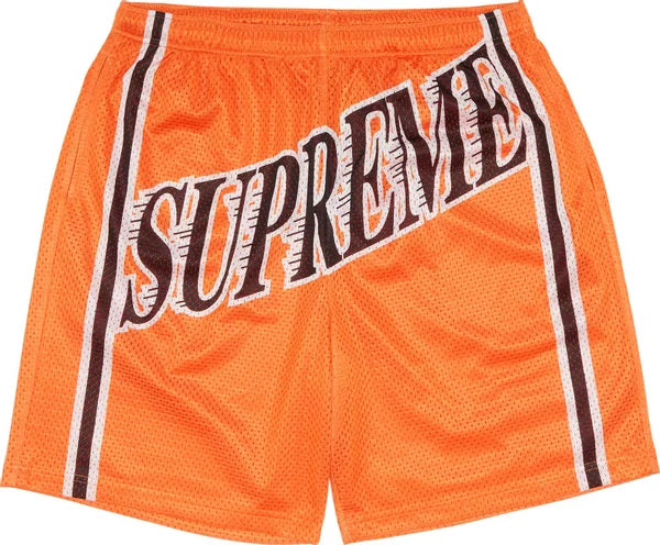 Supreme - Slap Shot Baggy Mesh Short 'Orange'