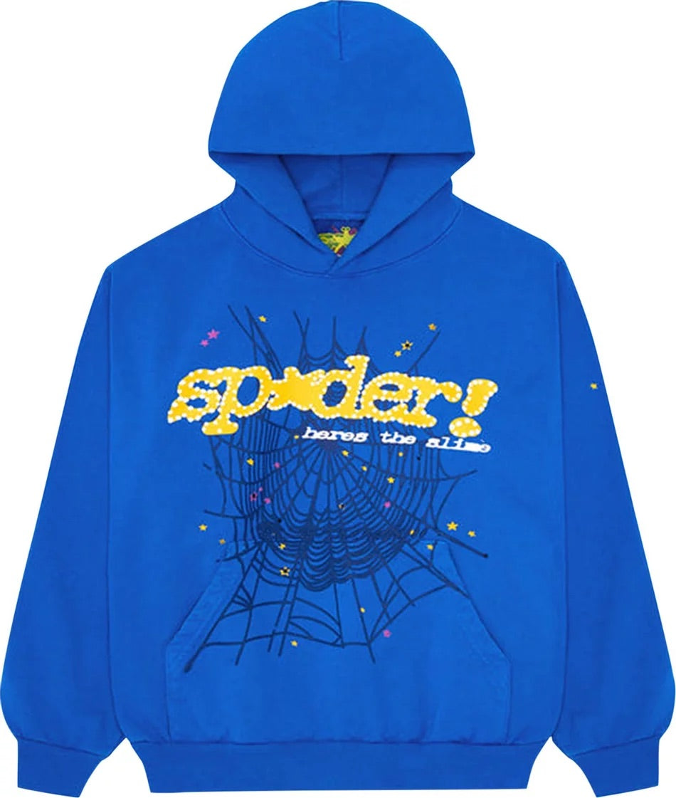 Sp5der Hoodie 'TC Blue'