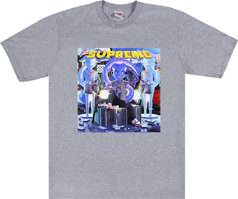 Supreme - Richest Tee 'Heather Grey'