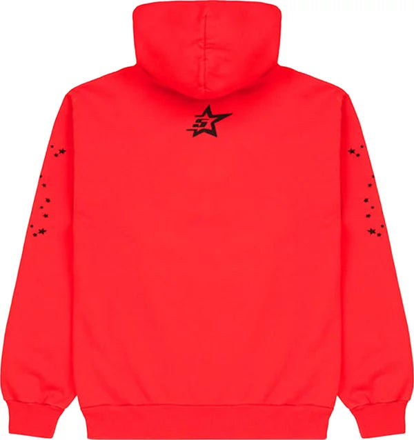 Sp5der P*NK V2 Hoodie Red