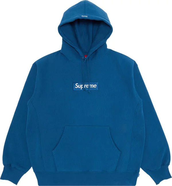 Supreme - Box Logo Hooded Sweatshirt 'Blue'