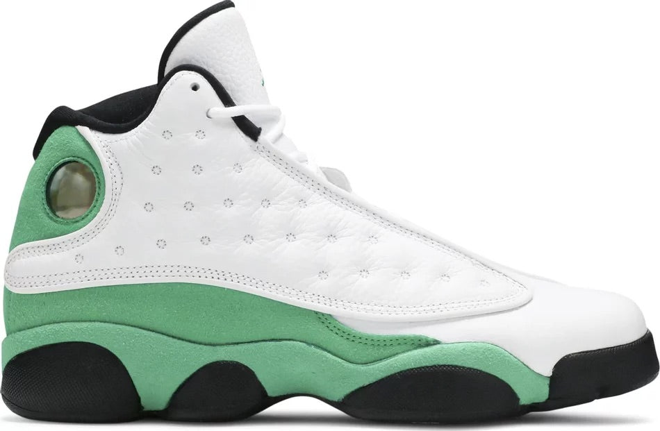 Jordan 13 Retro White Lucky Green (GS) - DB6536-113