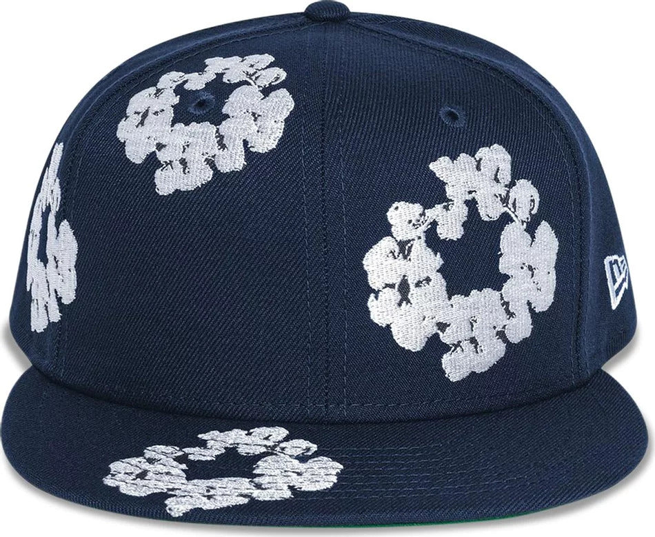 Denim Tears x New Era Cotton Wreath 59/50 - Navy