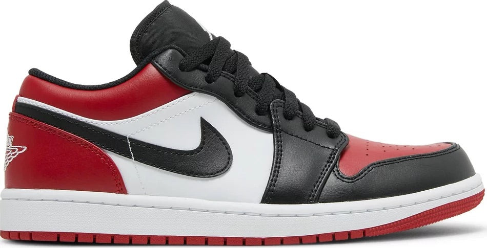 Jordan 1 Low Bred Toe - 553558-612