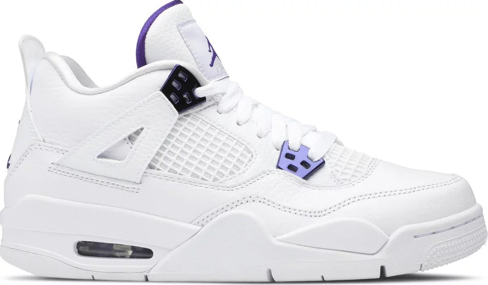 Jordan 4 Retro Metallic Purple (GS) - 408452-115