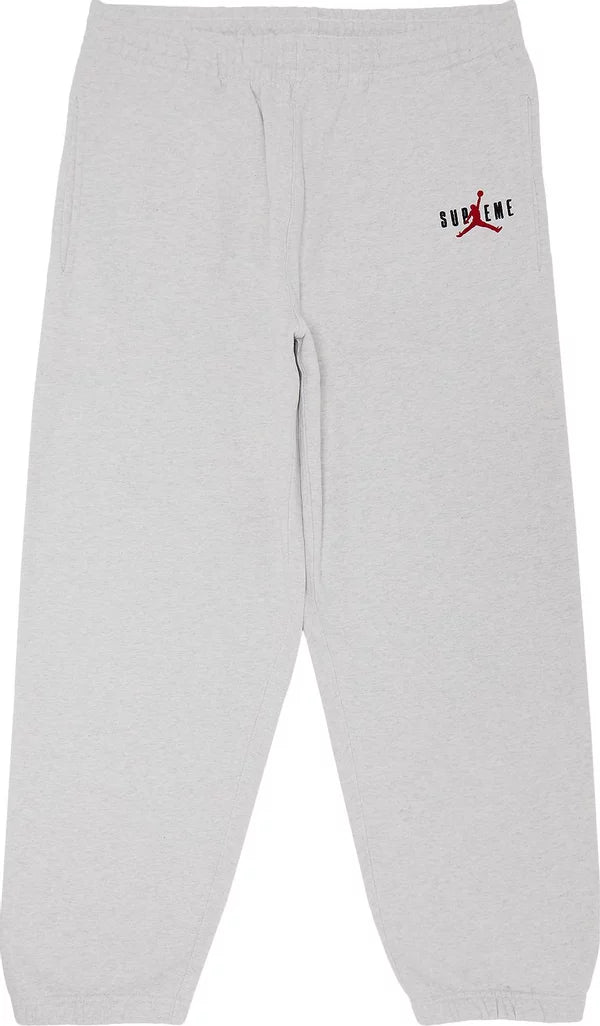 Supreme Jordan Sweatpant (FW24) - Ash Grey