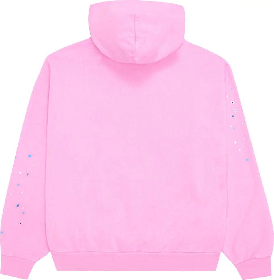 Sp5der - OG Web Hoodie 'Pink'