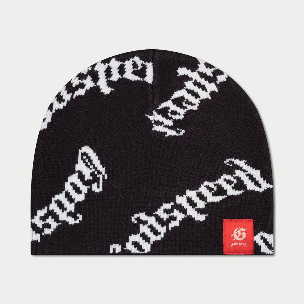 Godspeed -OG Logo Beanie Hat (Black)