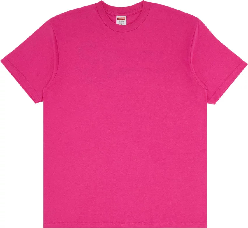 Supreme Backwards Tee 'Fuchsia'