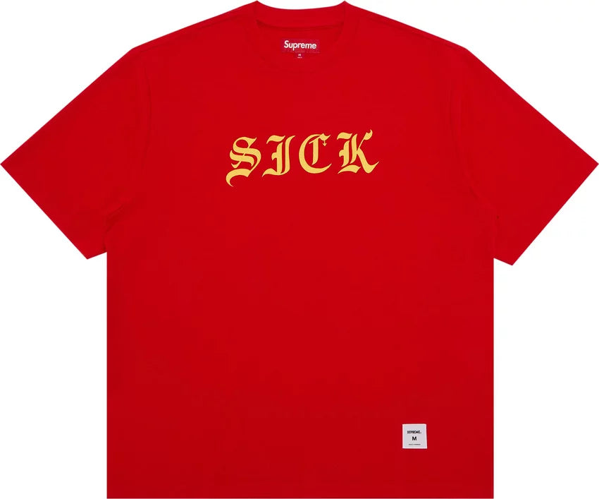 Supreme Sick S/S Top Red