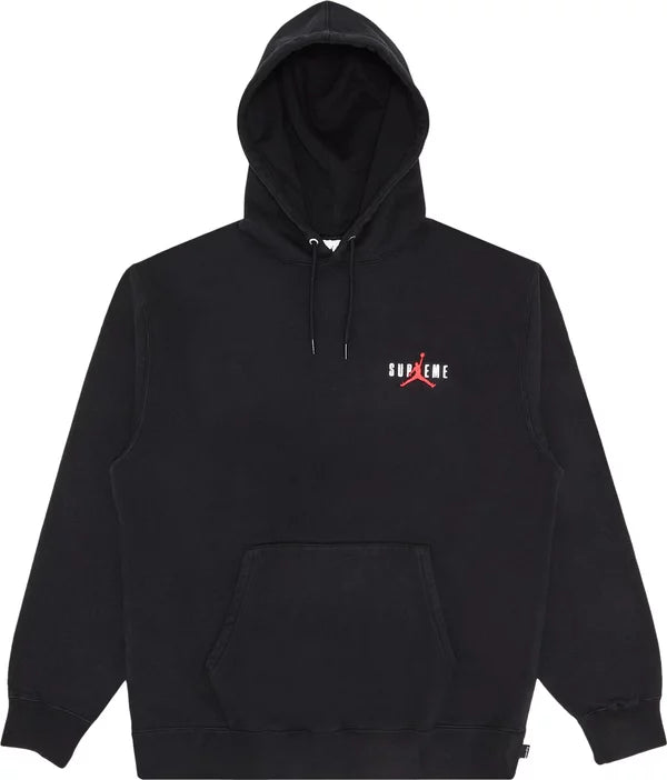 Supreme Jordan Hooded Sweatshirt (FW24) - Black