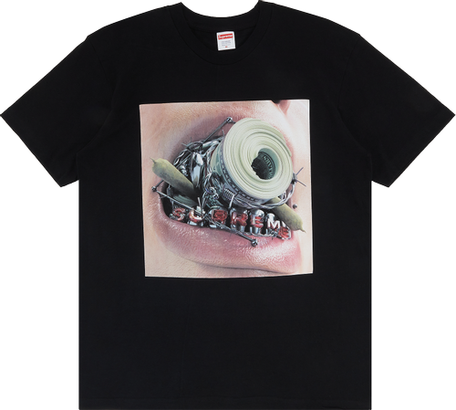 Supreme - Braces Tee 'Black'