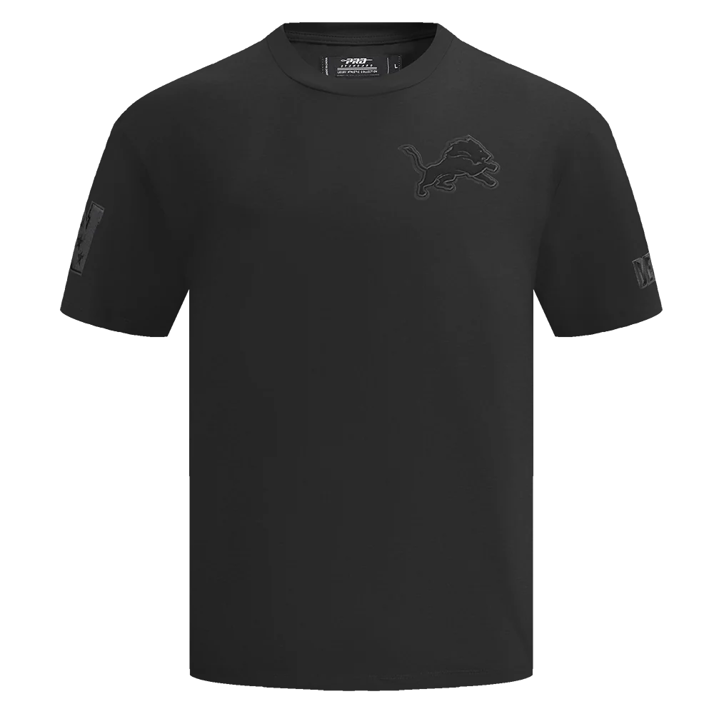 PRO STANDARD - NFL DETROIT LIONS NEUTRAL CJ DROP SHOULDER TEE