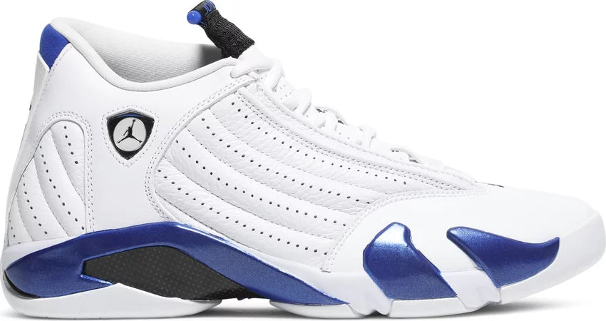 Jordan 14 Retro White Hyper Royal - 487471-104