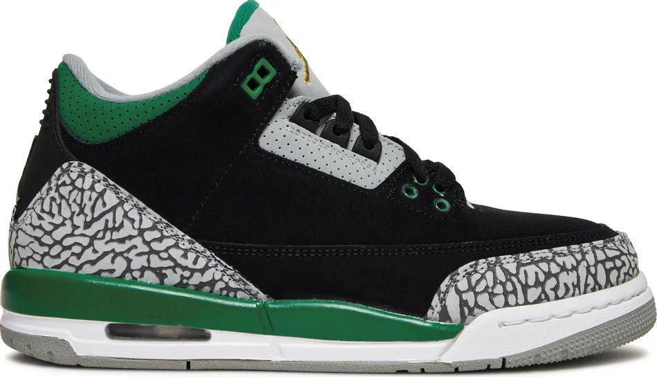 Jordan 3 Retro Pine Green (GS) - 398614-030