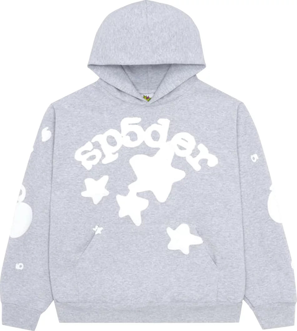 Sp5der - Beluga Hoodie 'Grey'