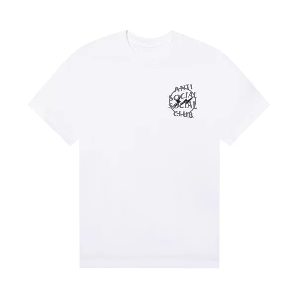 Anti Social Social Club x Fragment Design Half Tone Logo Tee 'White/Grey'