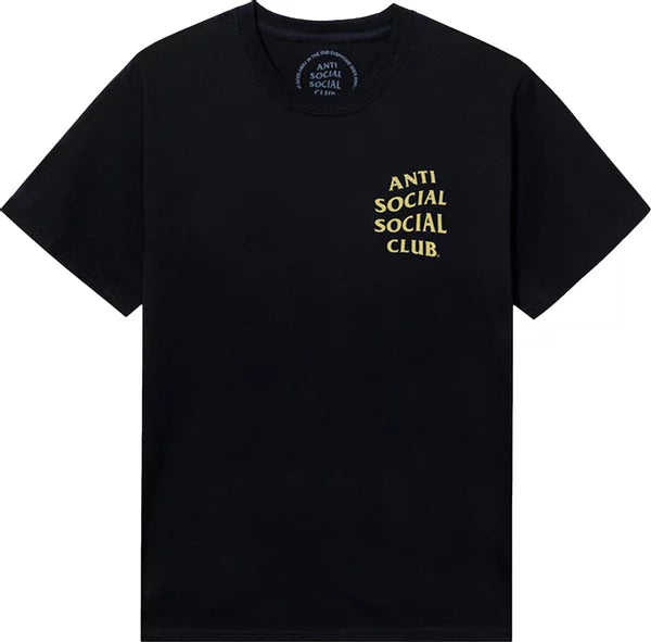 Anti Social Social Club Zig-Zag Tee - Black