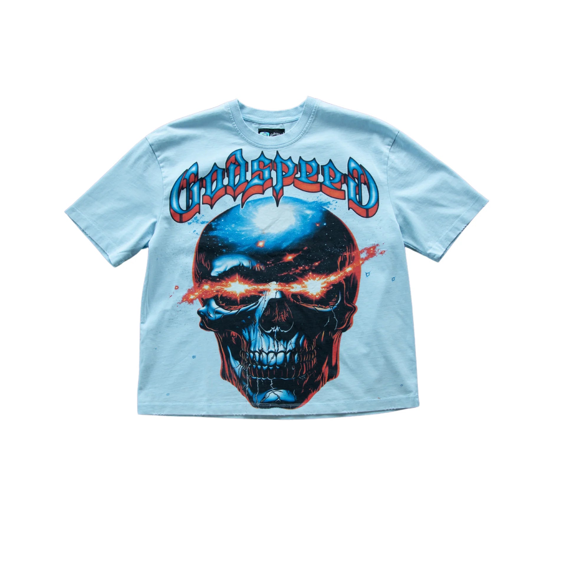 Godspeeed Galaxsee T shirt- ice blue