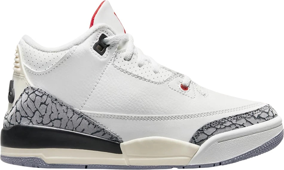 Jordan 3 Retro White Cement Reimagined (PS) - DM0966-100