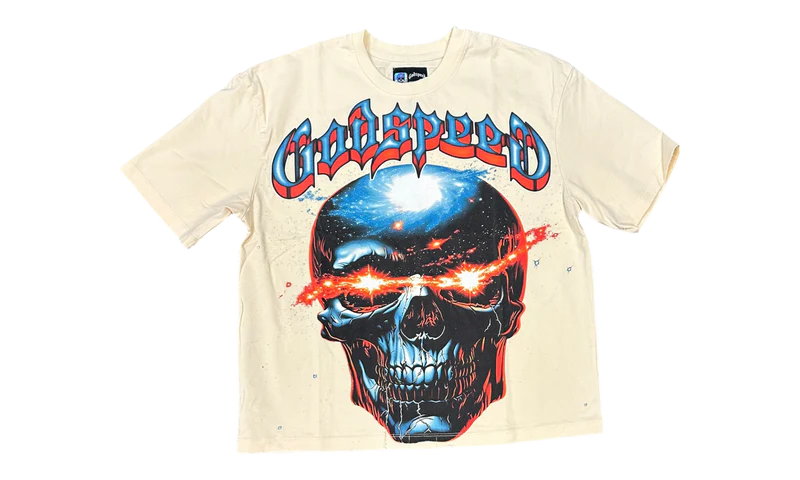 Godspeed Galaxsee T shirt- bone