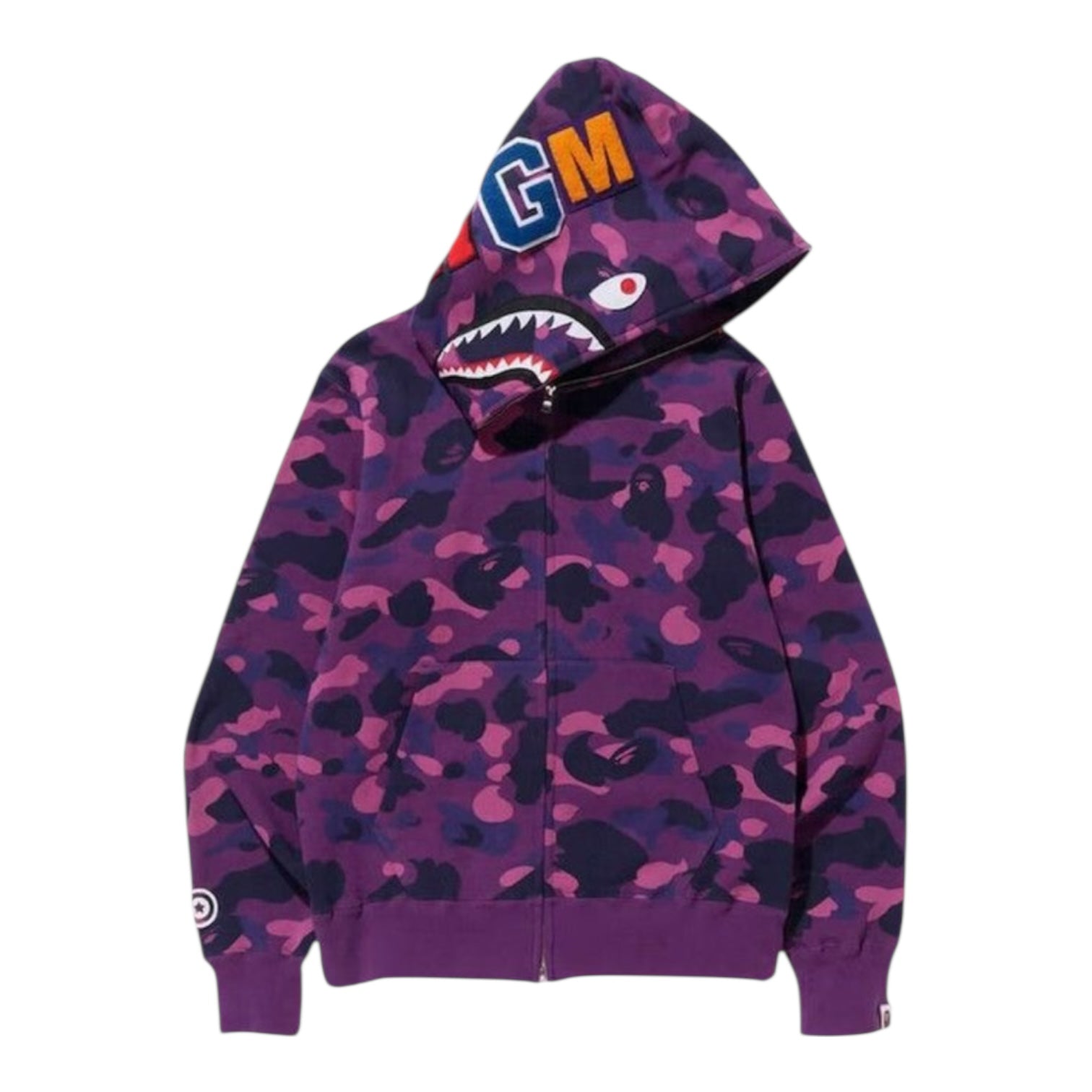 BAPE ABC Camo Shark Full Zip Hoodie