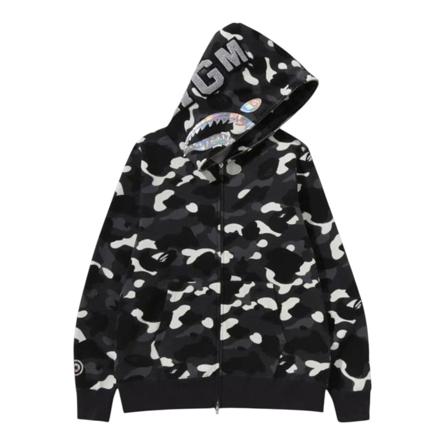 BAPE ABC Camo Shark Full Zip Hoodie