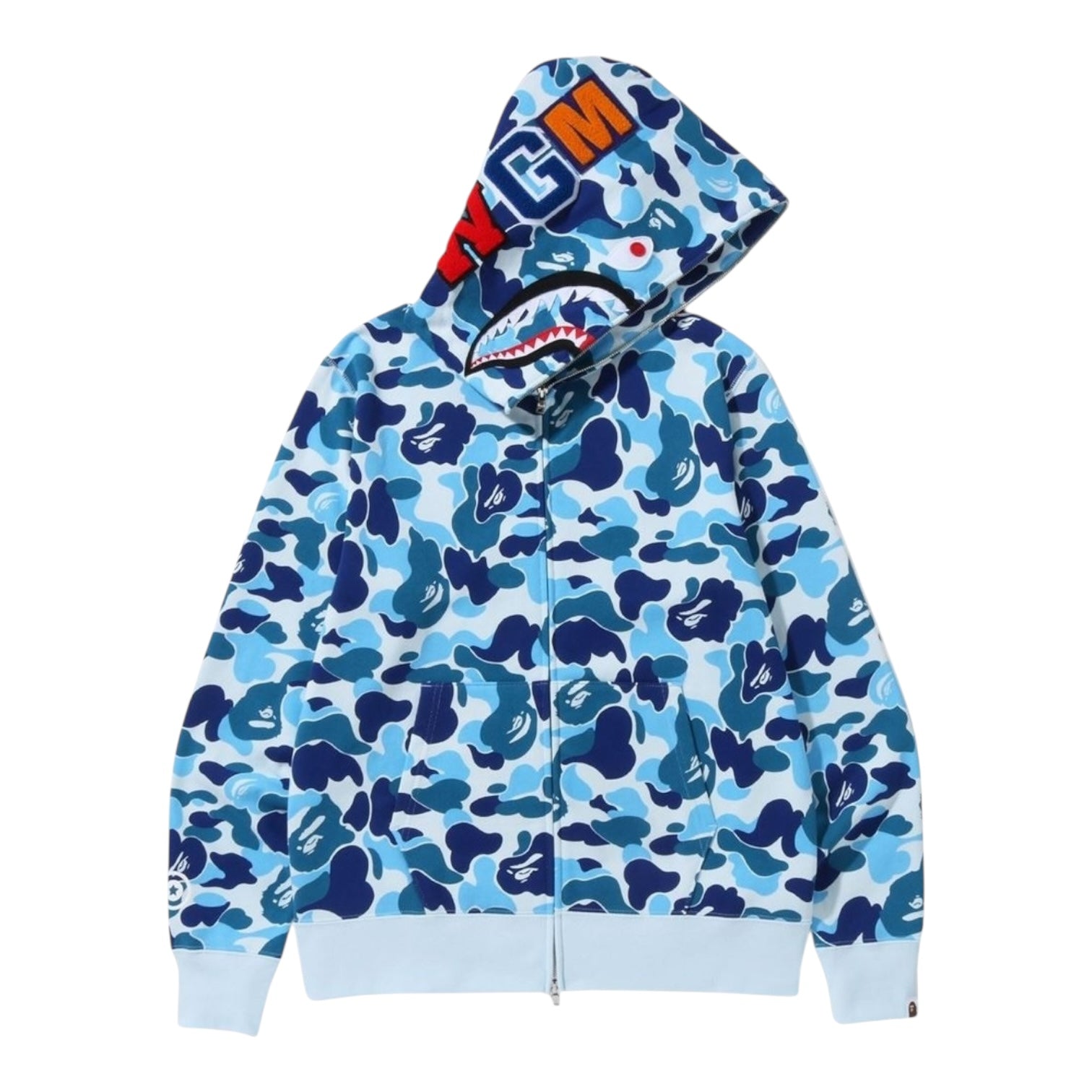 BAPE ABC Camo Shark Full Zip Hoodie