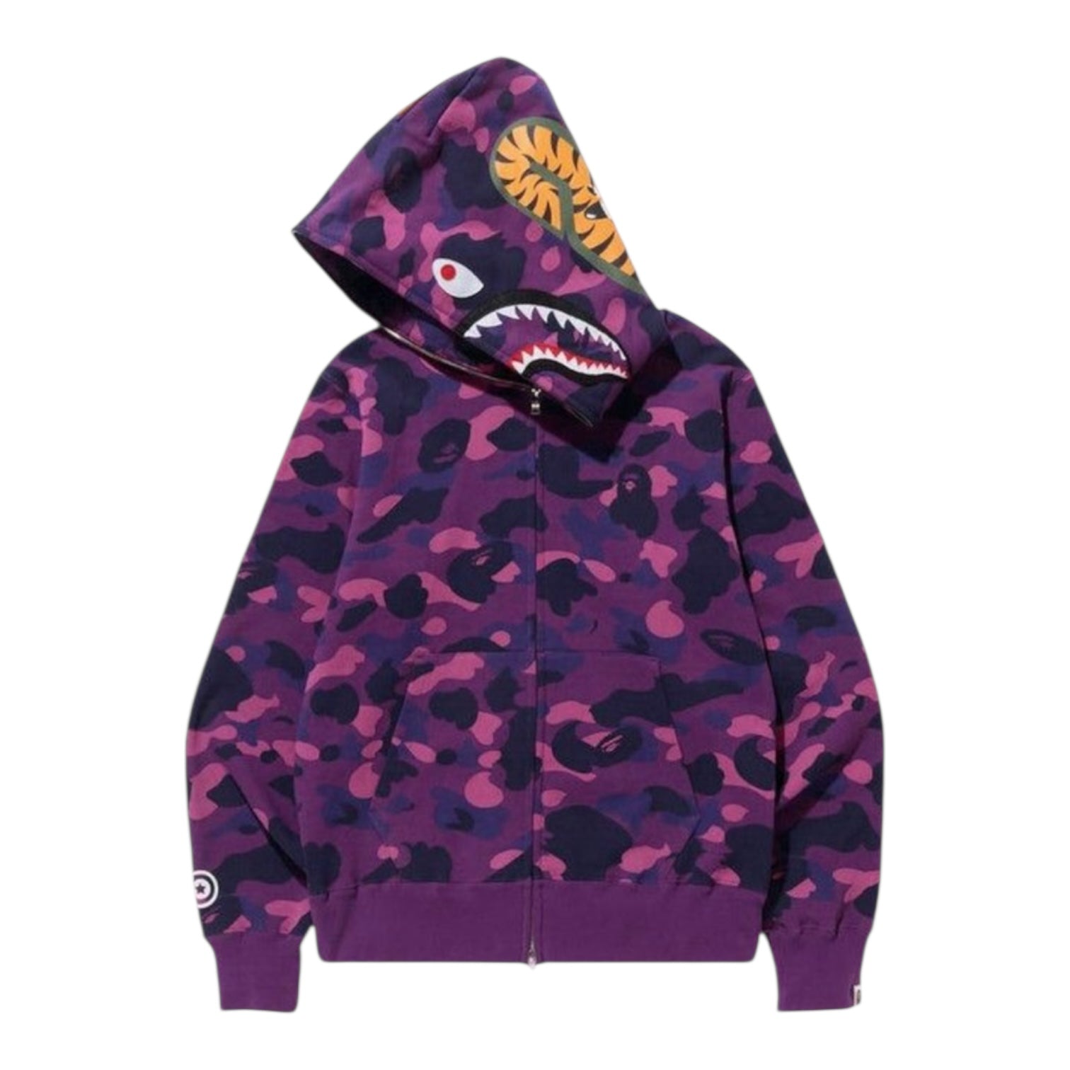 BAPE ABC Camo Shark Full Zip Hoodie