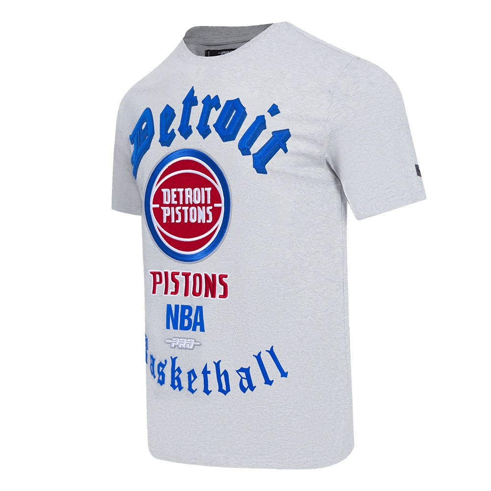 PRO STANDARD - DETROIT PISTONS MEN'S S/S TEE OLD ENGLISH (BDP1515564)